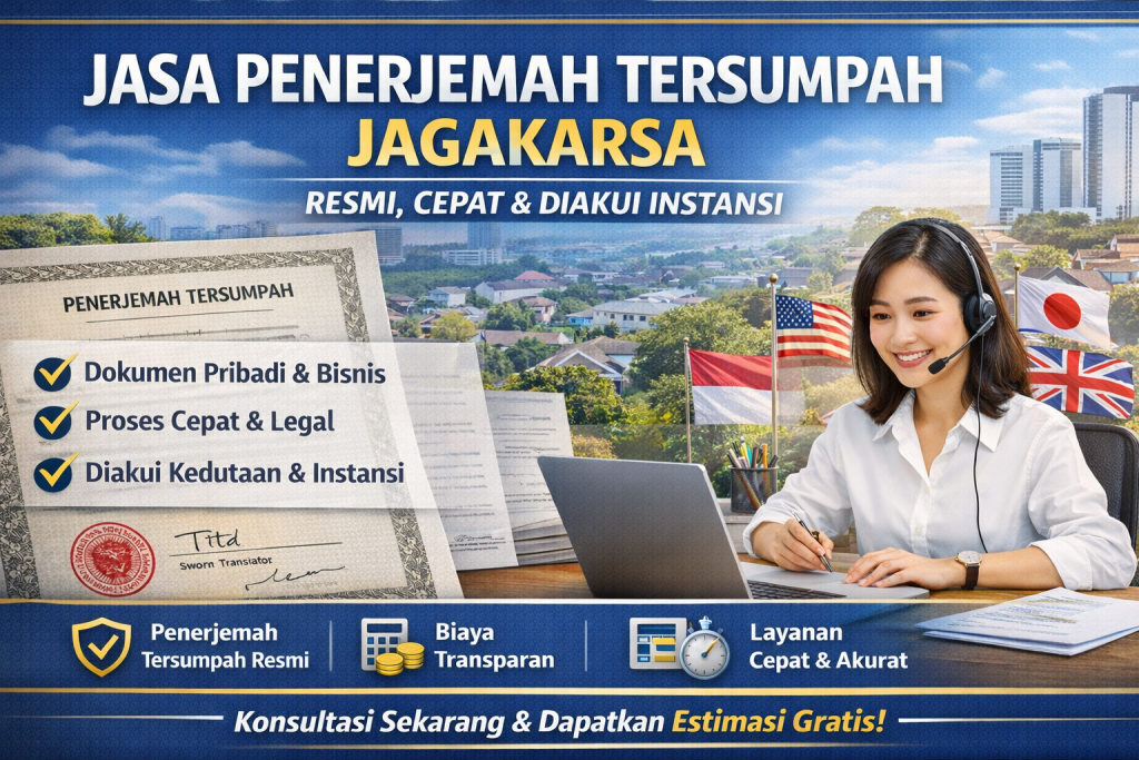 jasa penerjemah tersumpah jagakarsa