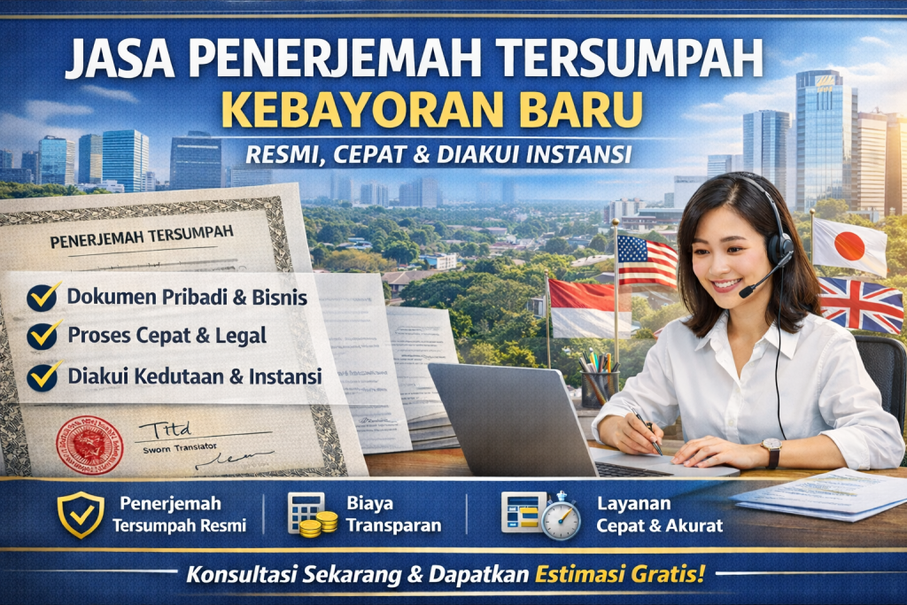 jasa penerjemah tersumpah kebayoran baru