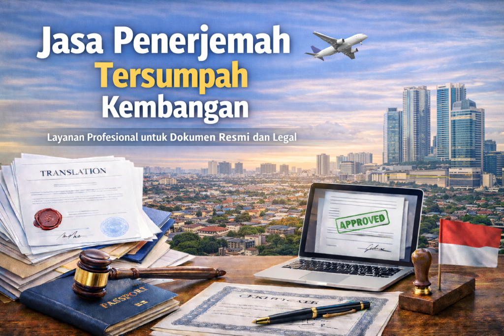 Jasa Penerjemah Tersumpah Kembangan