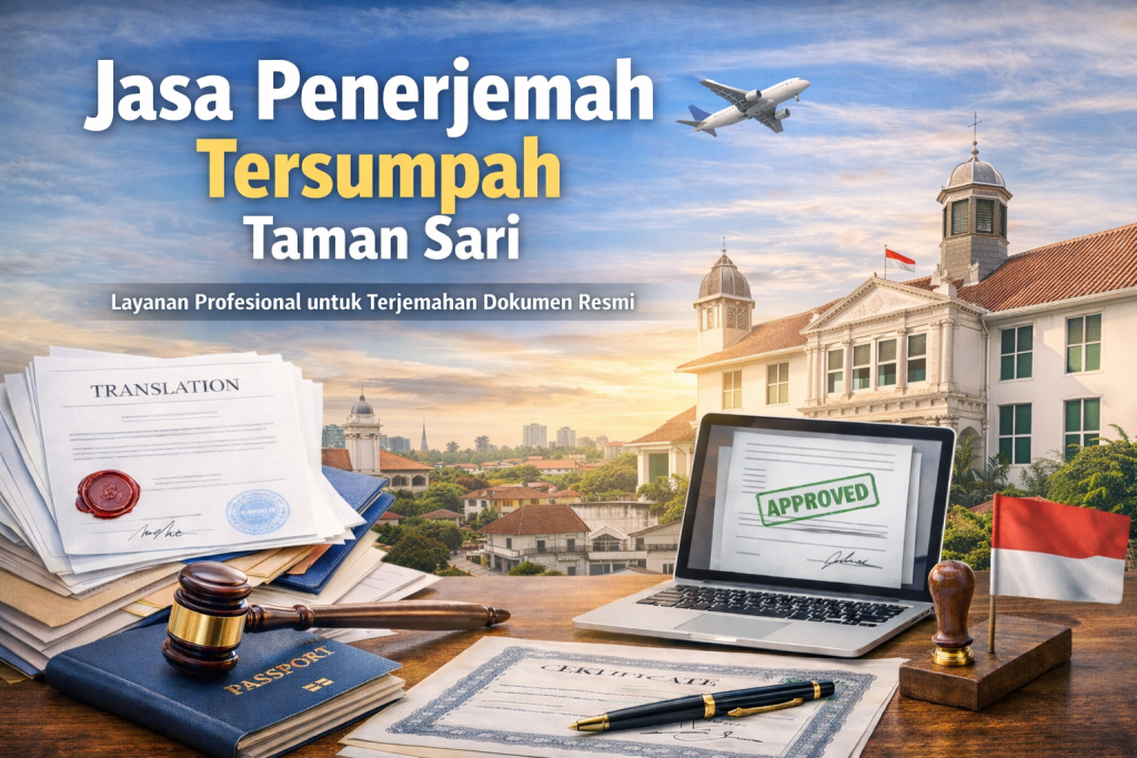 Jasa Penerjemah Tersumpah Taman Sari