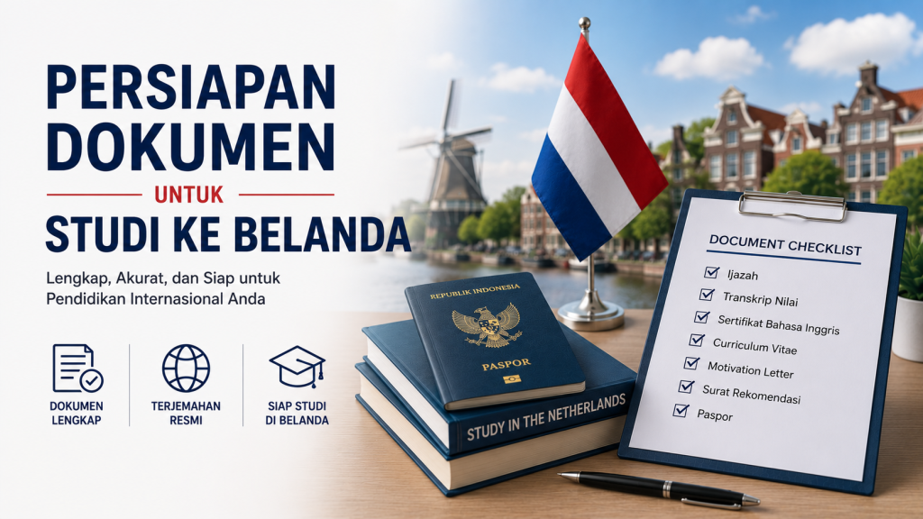 Persiapan Dokumen Studi ke Belanda