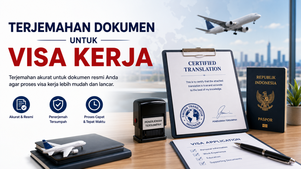 Terjemahan Dokumen untuk Visa Kerja