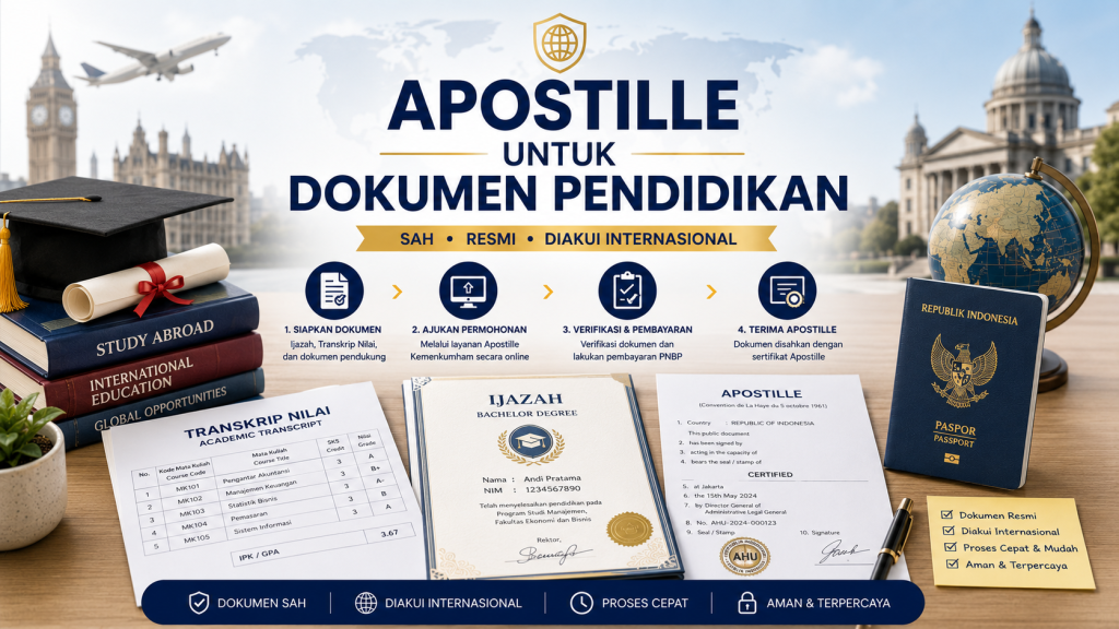 Apostille untuk dokumen pendidikan